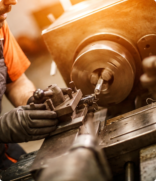 Machining work in progress at Sierra Tool Sales related equipment support
